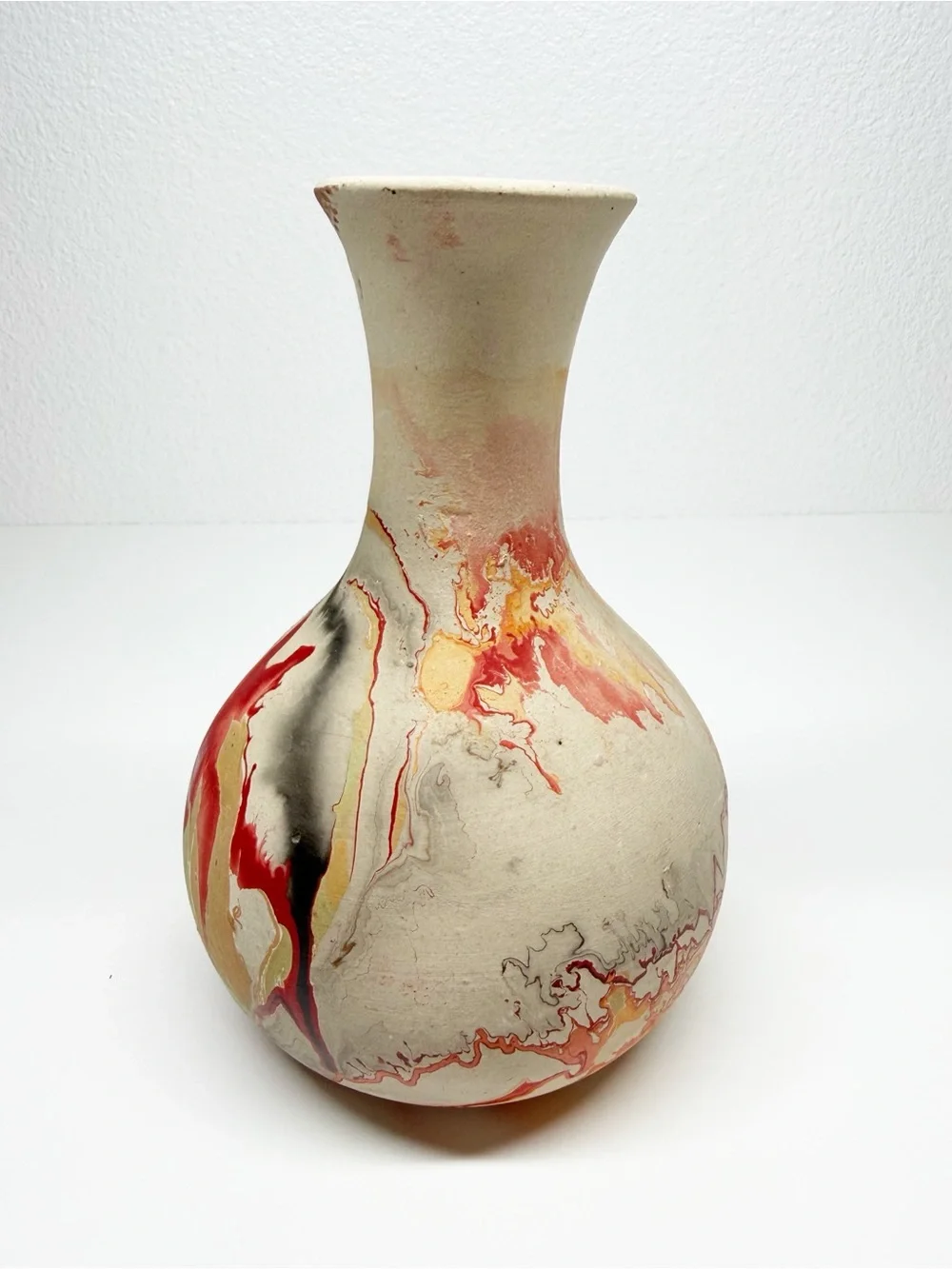 Nemadji Indian Pottery Native Vase USA